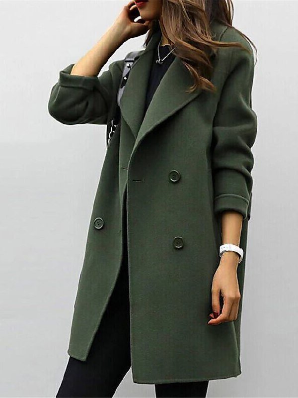 Mette | Stylish Double-Breasted Coat